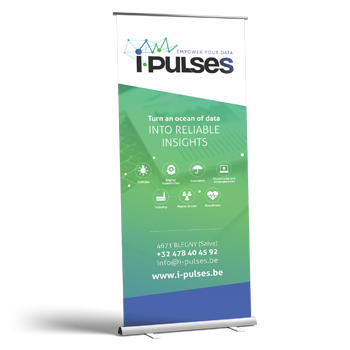 Création de roll-up sur mesure pour la société I-Pulses