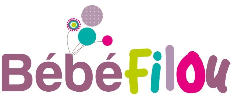Réalisation d'un logo pour le magasin Bébé Filou à Malmedy